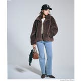 カジュアルに素材で季節感プラス。ボアロゴキャップ | coca | 詳細画像11 