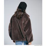 カジュアルに素材で季節感プラス。ボアロゴキャップ | coca | 詳細画像13 