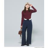 カジュアルに素材で季節感プラス。ボアロゴキャップ | coca | 詳細画像4 