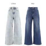 ラクも美脚も叶える。動きやすさを極めたムーヴデニムセミワイドパンツ | coca | 詳細画像24