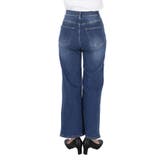 ラクも美脚も叶える。動きやすさを極めたムーヴデニムセミワイドパンツ | coca | 詳細画像6