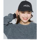 ［Black］ | コーデのアクセントに◎キルティングロゴキャップ | coca