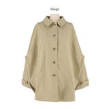 【スプリングコート】ドルマンスリーブトレンチコート | coca | 詳細画像17 