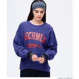 ［Blue］ | T-スウェットロゴビッグシルエット | coca