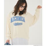 ［Ivory］ | T-スウェットロゴビッグシルエット | coca