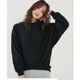 ［Black］ | T-スウェットビッグシルエット | coca