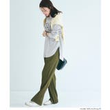 ボートネックロゴロングTシャツ | coca | 詳細画像14 