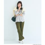 ボートネックロゴロングTシャツ | coca | 詳細画像16 