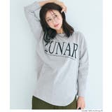 ボートネックロゴロングTシャツ | coca | 詳細画像17 