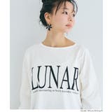 ボートネックロゴロングTシャツ | coca | 詳細画像9 