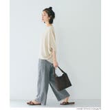 とろみツイルスクエアジップブラウス | coca | 詳細画像14 