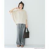 とろみツイルスクエアジップブラウス | coca | 詳細画像10 