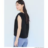 【接触冷感 イージーケア】大人上品なとろみツイルショルダータックブラウス〈セット… | coca | 詳細画像6 