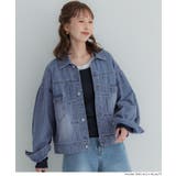 ビッグシルエットデニムジャケット | coca | 詳細画像4 