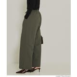 【DAILY WARM】ウォッシャブル ナイロン微起毛タックパンツ レディース | coca | 詳細画像12 