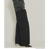 【DAILY WARM】ウォッシャブル ナイロン微起毛タックパンツ レディース | coca | 詳細画像17 