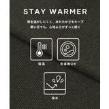【DAILY WARM】ウォッシャブル ナイロン微起毛タックパンツ レディース | coca | 詳細画像7 