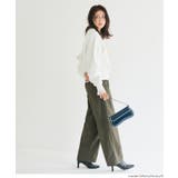 【DAILY WARM】ウォッシャブル ナイロン微起毛タックパンツ レディース | coca | 詳細画像9 