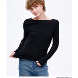 ボートネックロングTシャツ | coca | 詳細画像21 