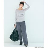 ボートネックロングTシャツ | coca | 詳細画像8 