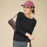 ボートネックロングTシャツ【西山茉希様着用】 | coca | 詳細画像1 
