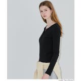 ヘンリーネックロングTシャツ | coca | 詳細画像16 