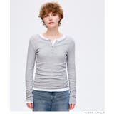 ヘンリーネックロングTシャツ | coca | 詳細画像10 