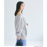 ワンショルダービッグスウェット | coca | 詳細画像18 