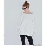 ワンショルダービッグスウェット | coca | 詳細画像10 