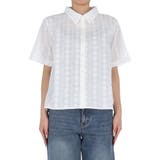 レース半袖シャツ | coca | 詳細画像3 