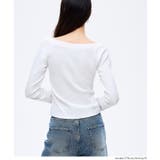 ラグランオフショルダーロングTシャツ | coca | 詳細画像11 