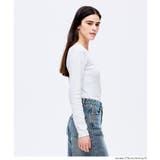 ラグランオフショルダーロングTシャツ | coca | 詳細画像9 