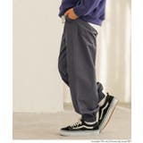 【DAILY WARM】裏微起毛プリントジョガーパンツ | coca | 詳細画像8