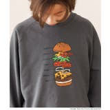 イラストラグランスウェットトップス | coca | 詳細画像8 