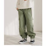 ［Khaki］ | ラインカーゴジョガーパンツ キッズ | coca