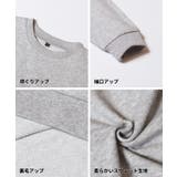 胸＆袖プリントスウェットトップス | coca | 詳細画像13 