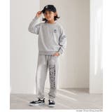 胸＆袖プリントスウェットトップス | coca | 詳細画像2 