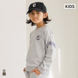 胸＆袖プリントスウェットトップス | coca | 詳細画像1 