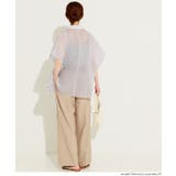 オーガンジードルマンシャツ | coca | 詳細画像15 