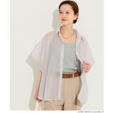 オーガンジードルマンシャツ | coca | 詳細画像16 