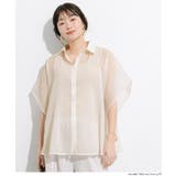 オーガンジードルマンシャツ | coca | 詳細画像9 