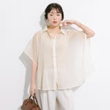 オーガンジードルマンシャツ | coca | 詳細画像1 