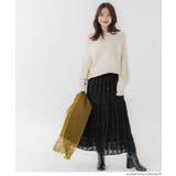 ジャカードフラワーギャザースカート レディース | coca | 詳細画像17 