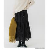 ジャカードフラワーギャザースカート レディース | coca | 詳細画像18 