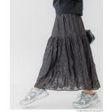 ジャカードフラワーギャザースカート レディース | coca | 詳細画像9 