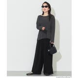 ハイウエストストレッチイージーワイドパンツ | coca | 詳細画像18 