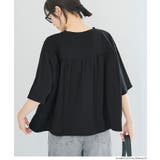 ５分袖バックギャザーTシャツ | coca | 詳細画像11 