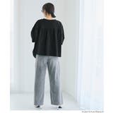 ５分袖バックギャザーTシャツ | coca | 詳細画像15 