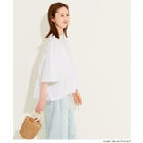 ５分袖バックギャザーTシャツ | coca | 詳細画像5 