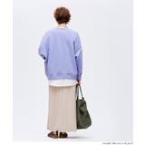 ワッペン刺繍裏毛トレーナー | coca | 詳細画像12 